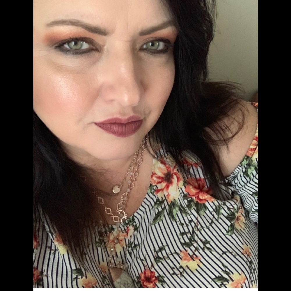 Love J 3x crepe midi shift dress with lace trim